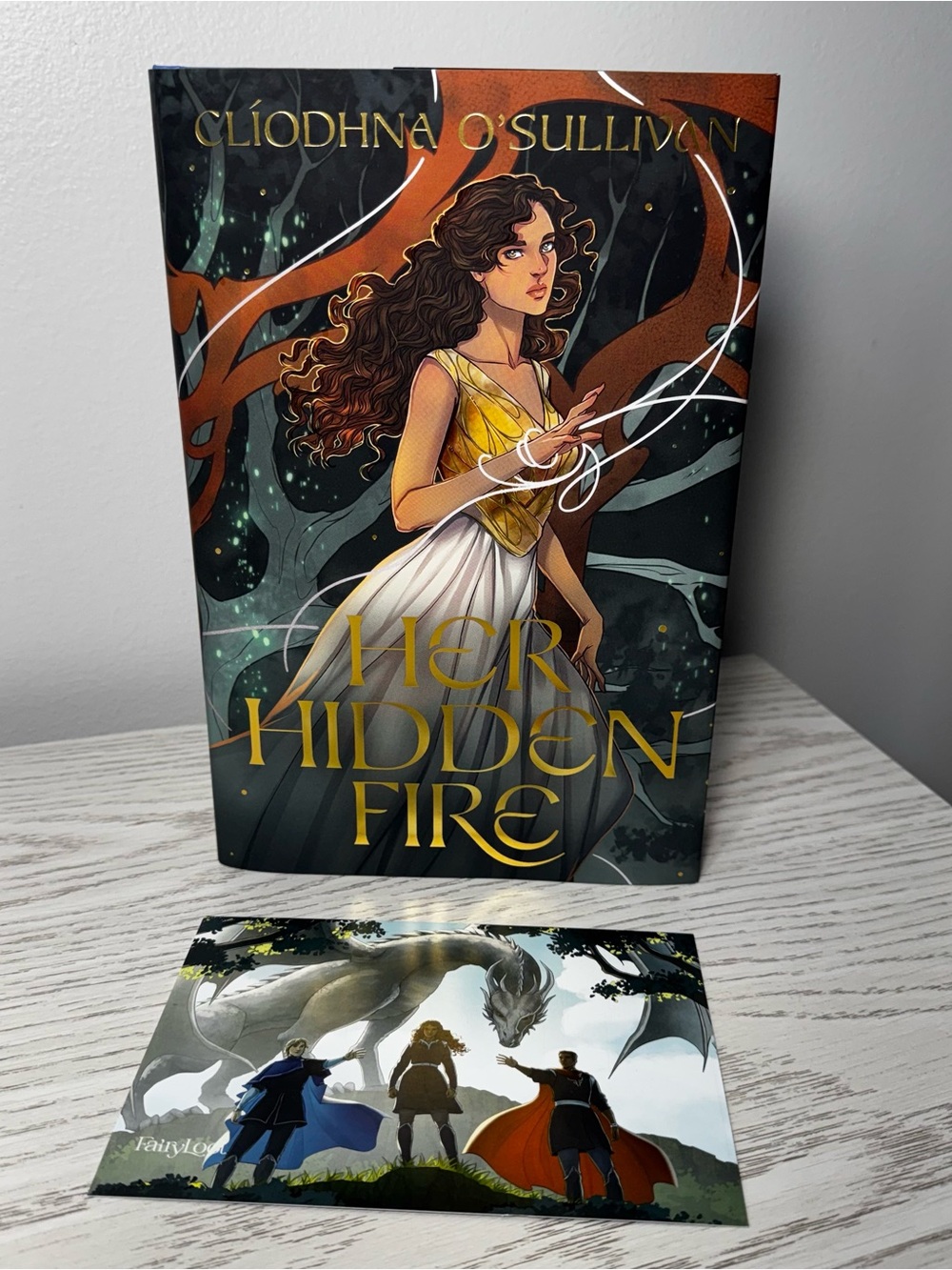 FairyLoot Her Hidden Fire by Cliodhna O’Sullivan - Signed